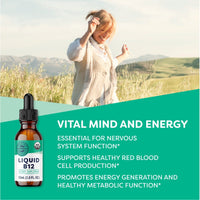 Vimergy Vitamins & Supplements Organic Liquid B12